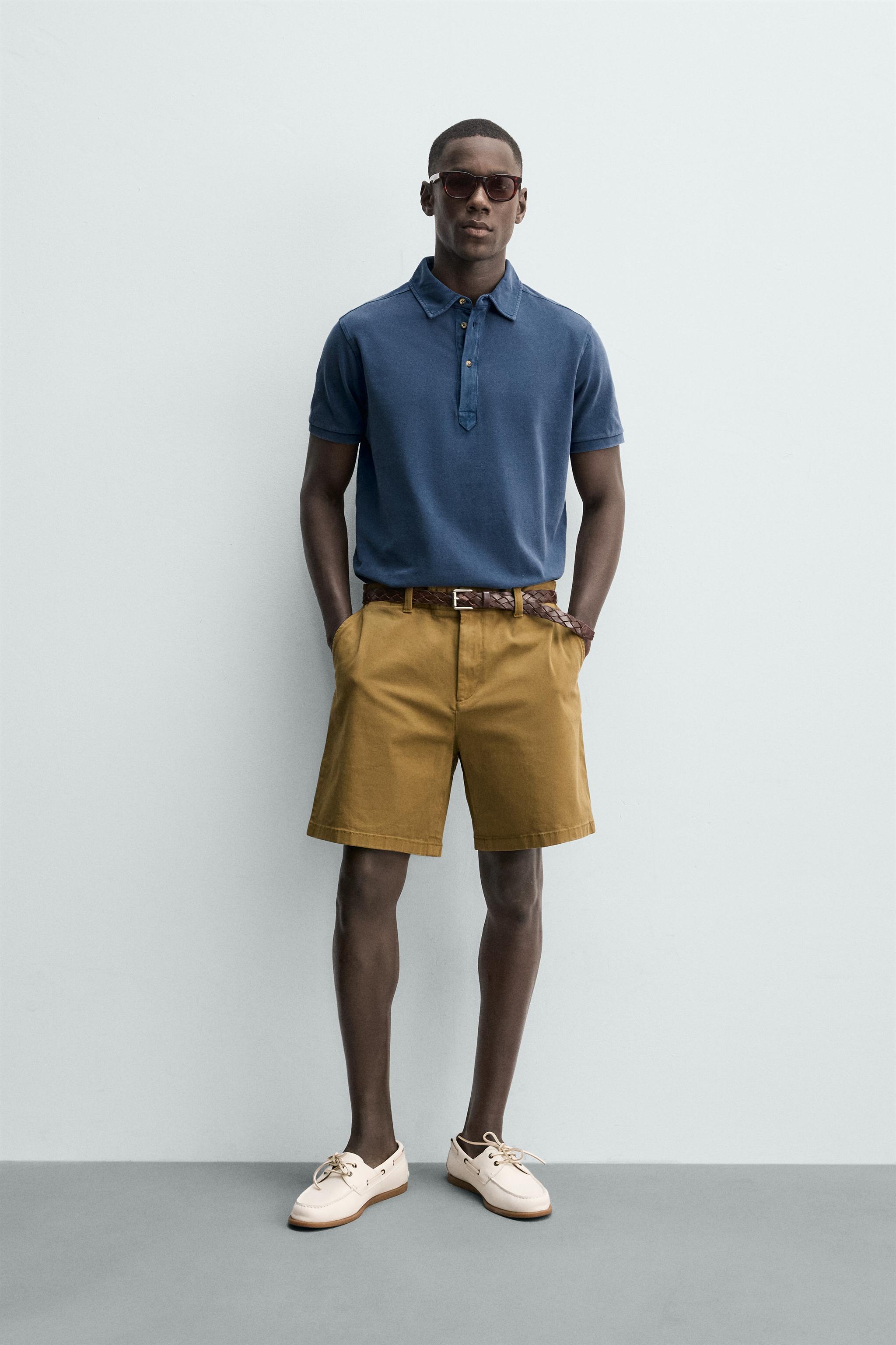 WASHED REGULAR FIT PIQUÉ POLO